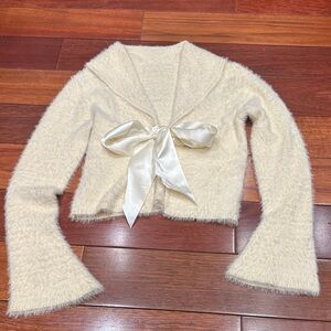 Bow cardigan